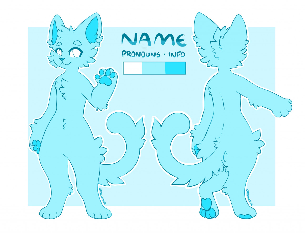 Commission Cat Full Reference Sheet (Download Now) 
