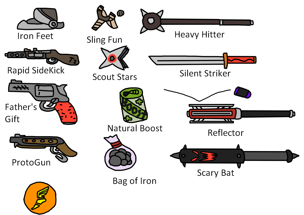 TF2 Scout Weapons by DragonwarlordX -- Fur Affinity [dot] net