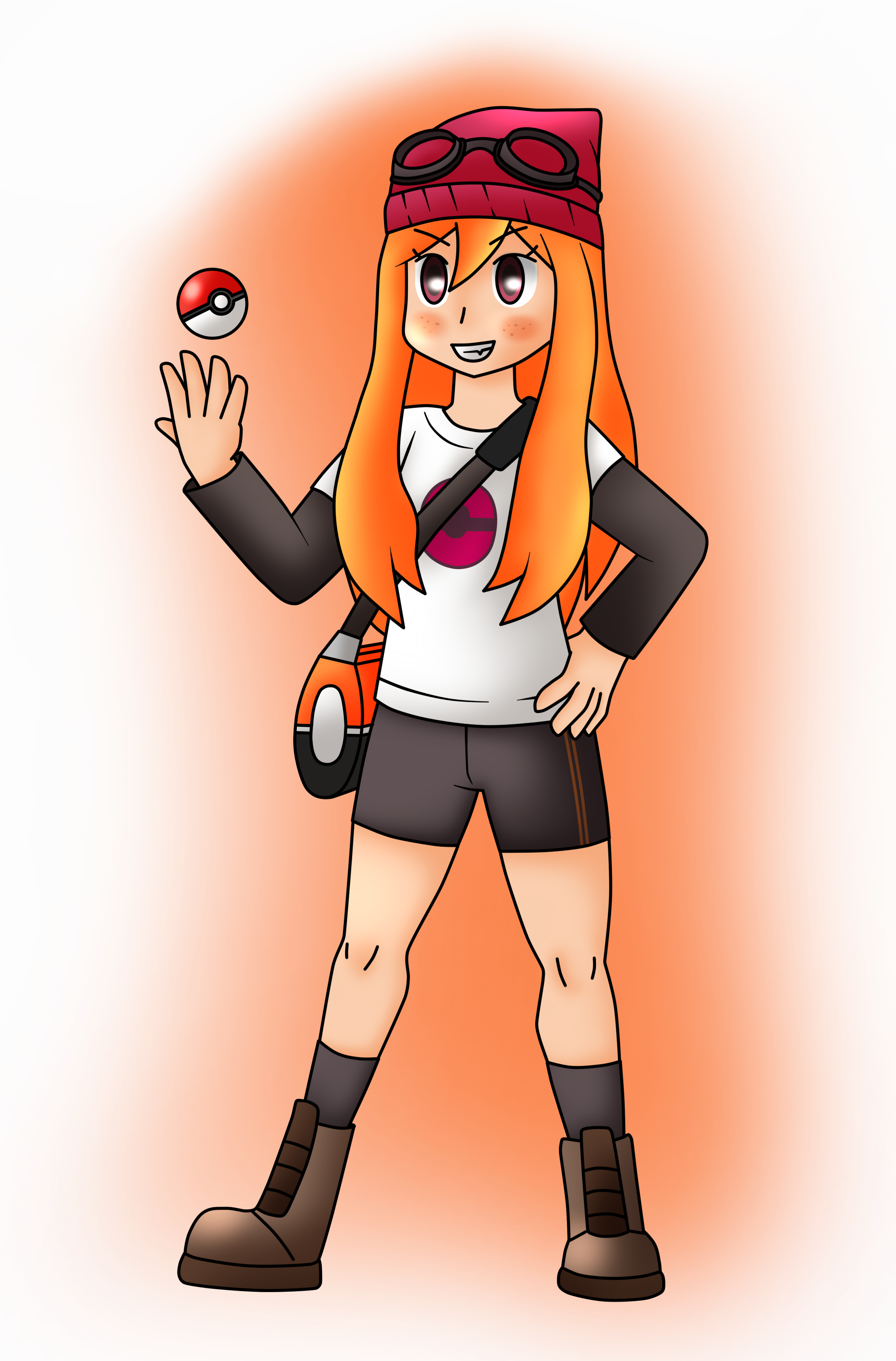 how to draw pokemon trainer red  Pokemon trainer red, Pokemon red