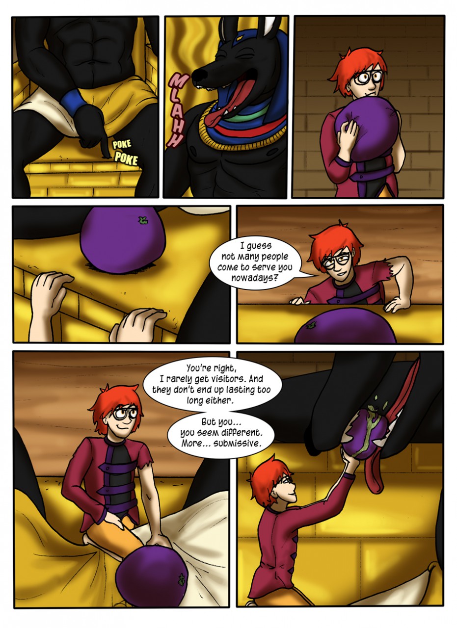 Throne Of Anubis Pg 4 | Funhouse Of Horror by drawnout18 -- Fur Affinity  [dot] net