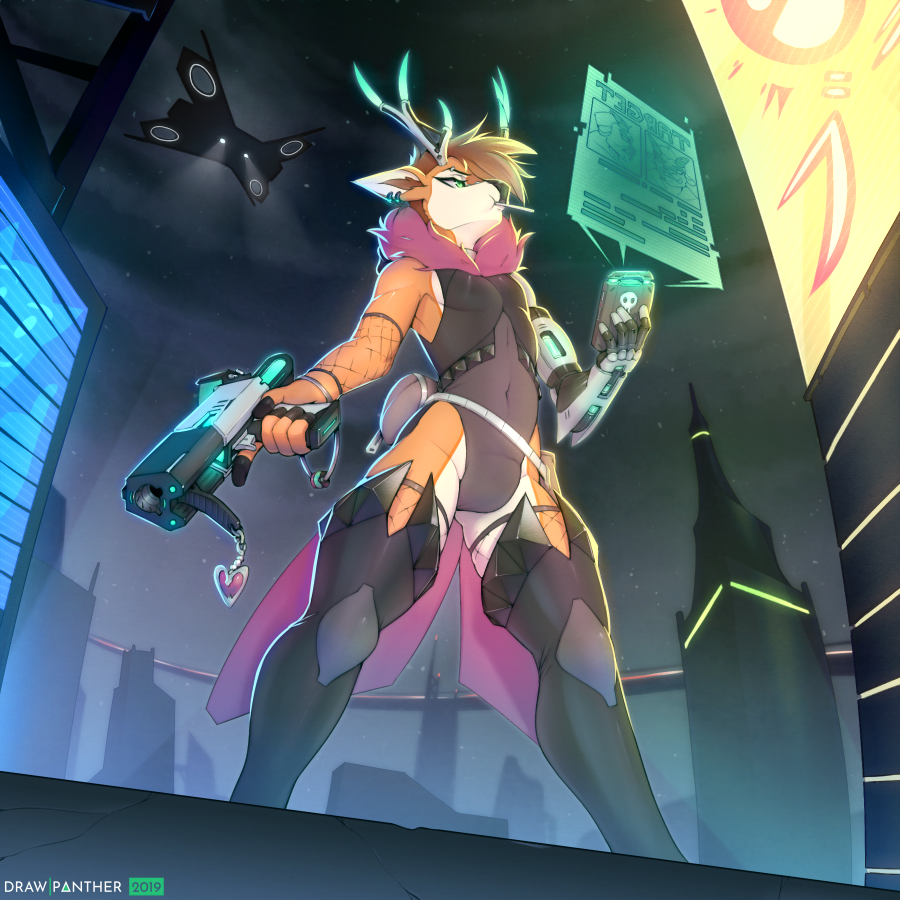 Midnight Pulse by DrawPanther -- Fur Affinity [dot] net