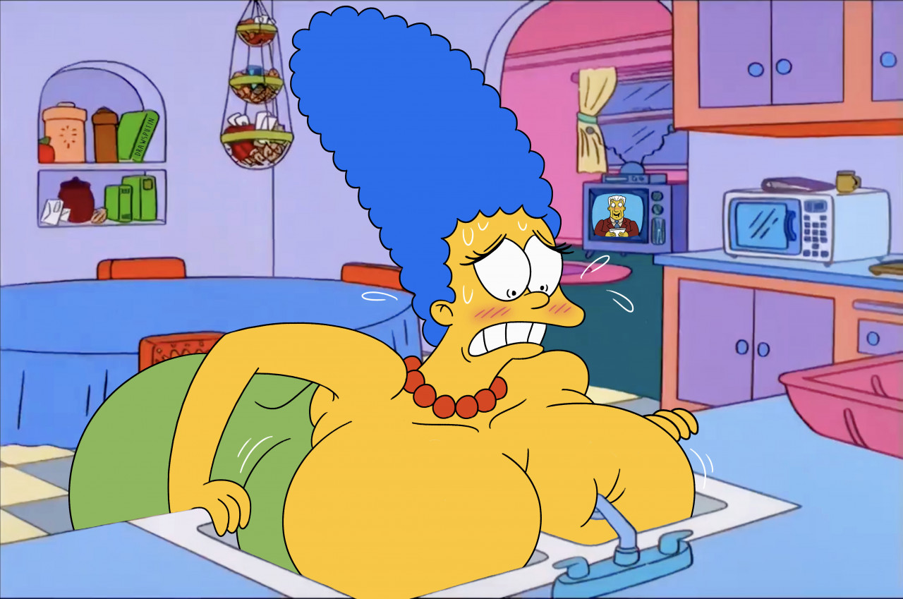 Marge simpson breast expansion