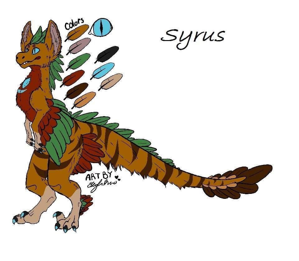 Syrus the gem raptor by DRAX_AngelDragon -- Fur Affinity dot