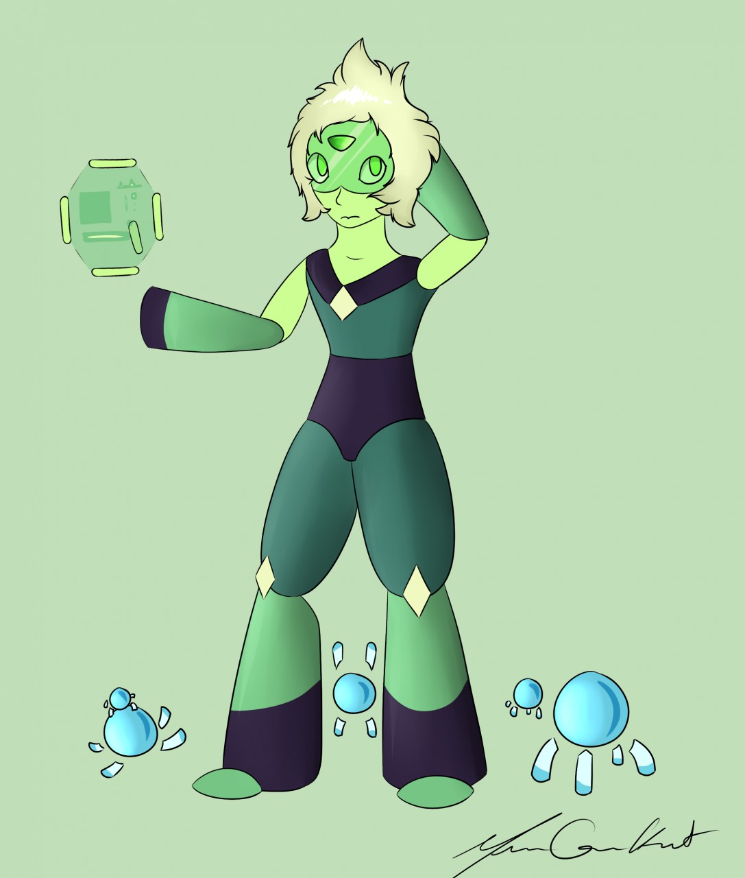 Peridot - Steven Universe Fanart by Drayna -- Fur Affinity [dot] net