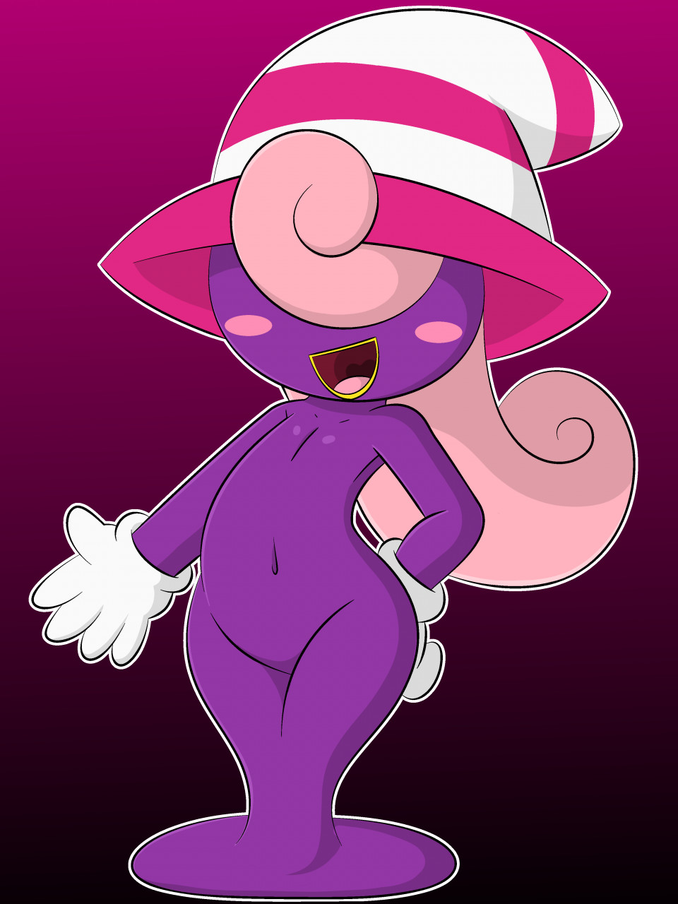 Artwork (Digital). dream. thicc. paper_mario. 
