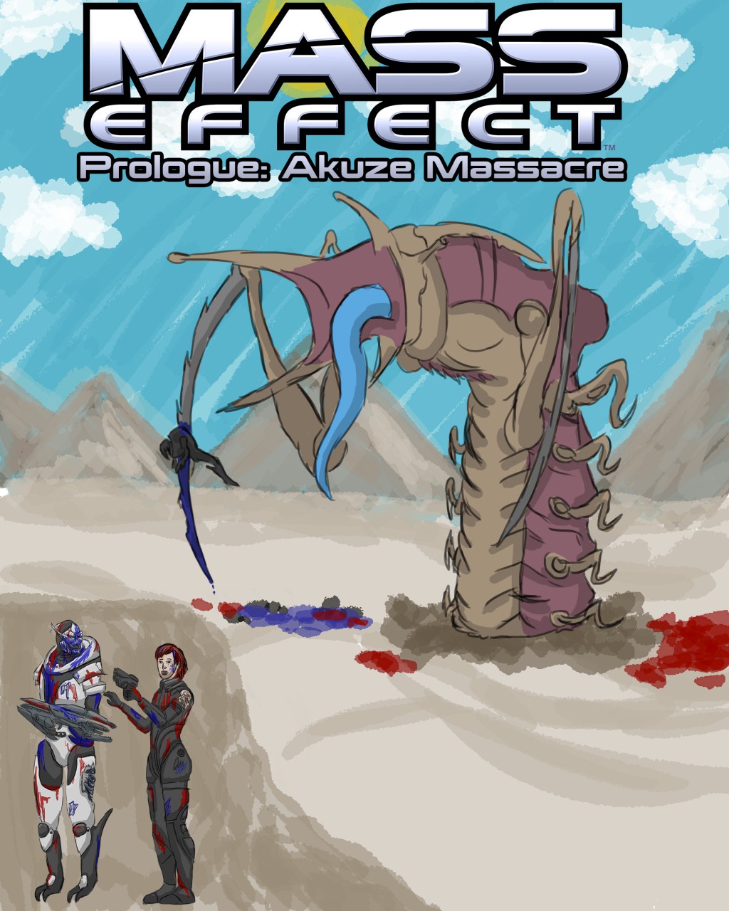 Mass Effect Disaster at Akuze by dreamsleever Fur Affinity