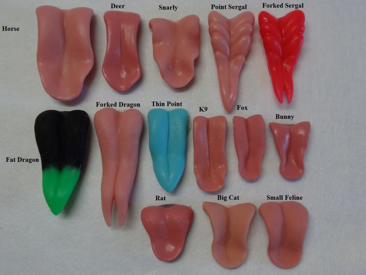 Silicone Horse Tongue