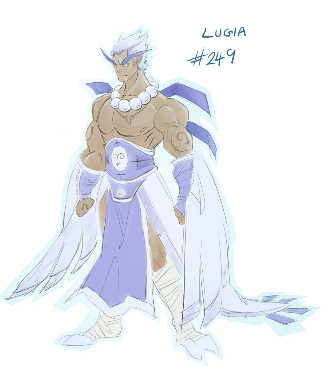 Pokemon Gijinka Lugia