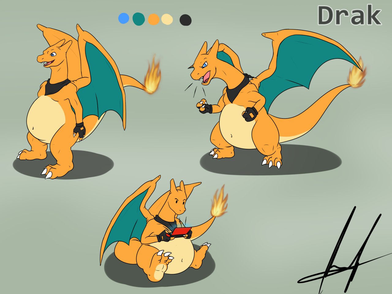 fat belly charizard