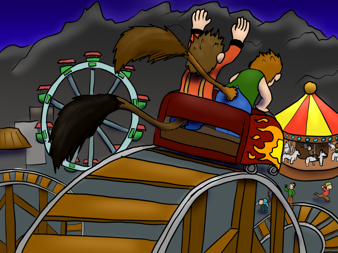 Pleasure Island RP Coaster Ride by Drigil Fur Affinity dot net