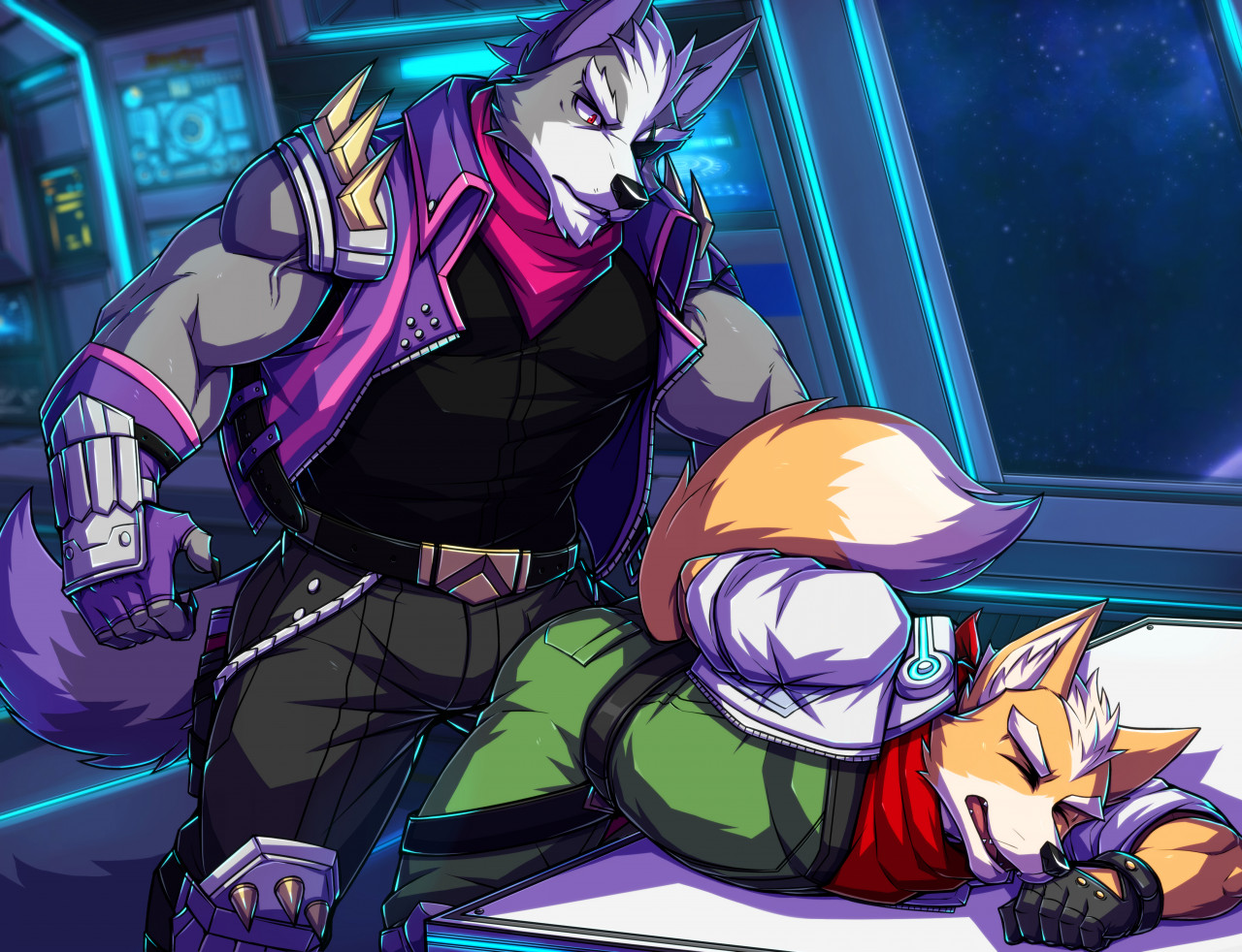 Fox mccloud x wolf o'donnell