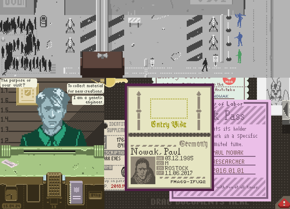 Papers Please – Glory To Arstotzka – Upon Completion