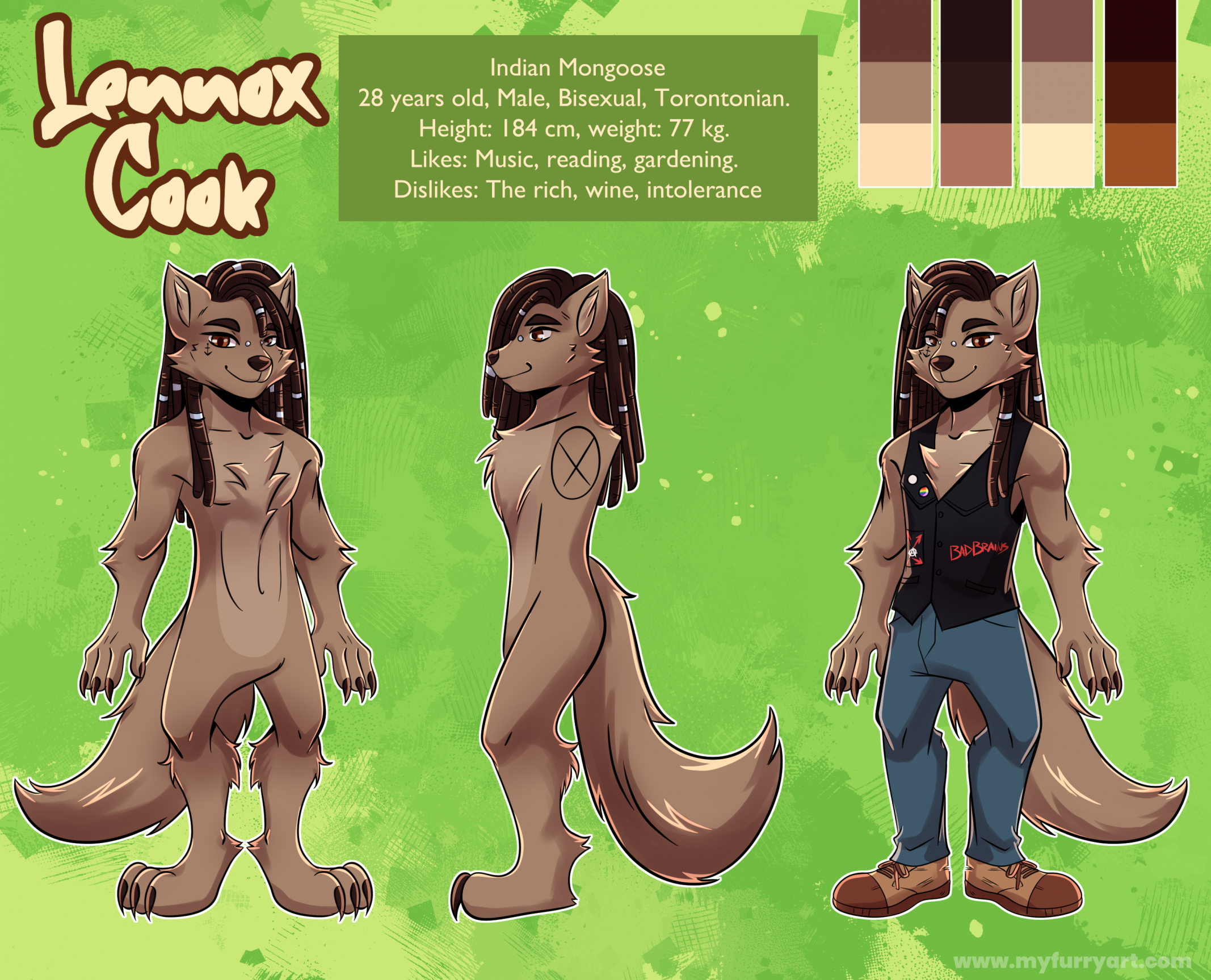 Lennox Cook Ref Sheet