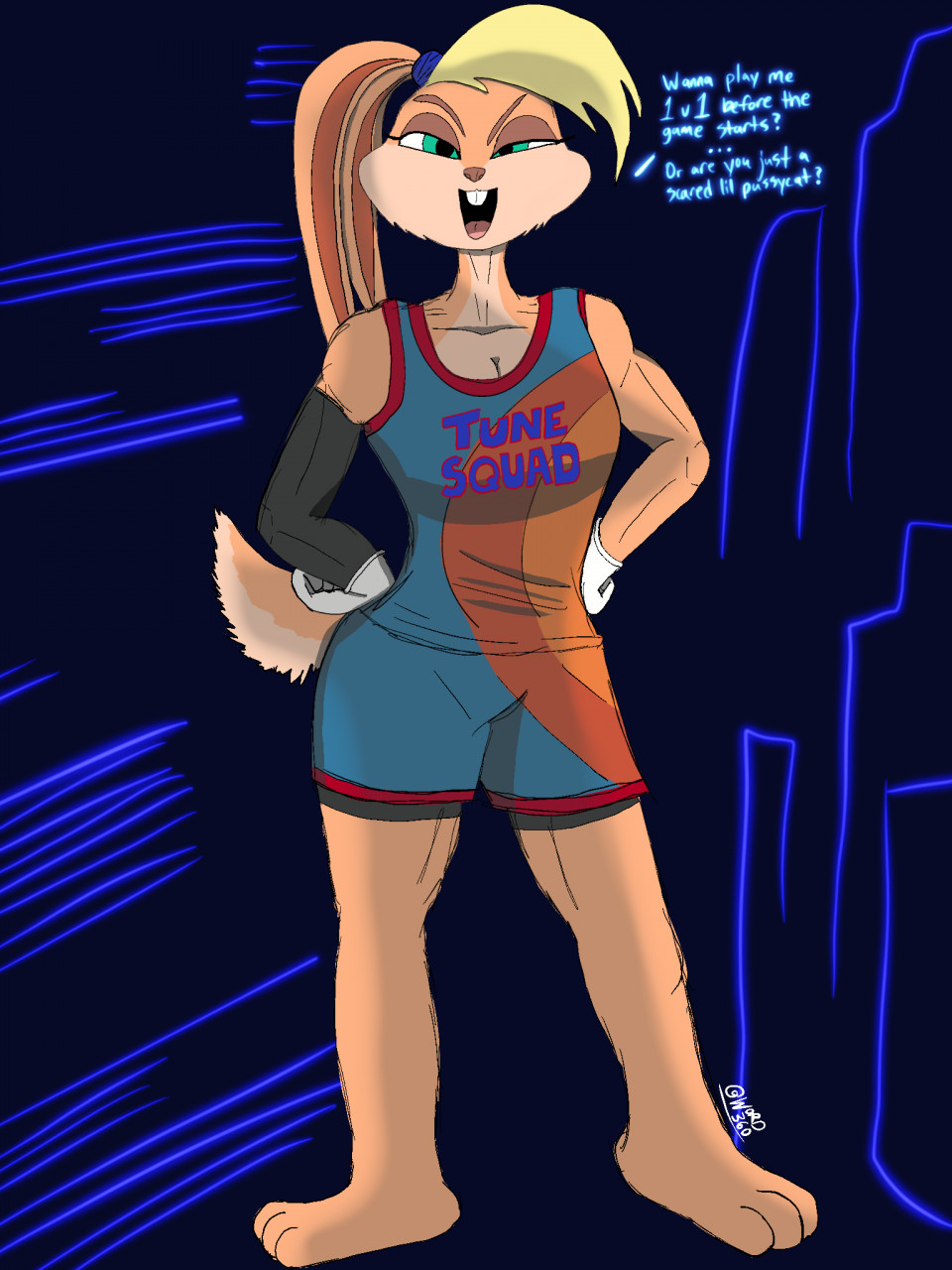 Lola Bunny by drow462 -- Fur Affinity [dot] net