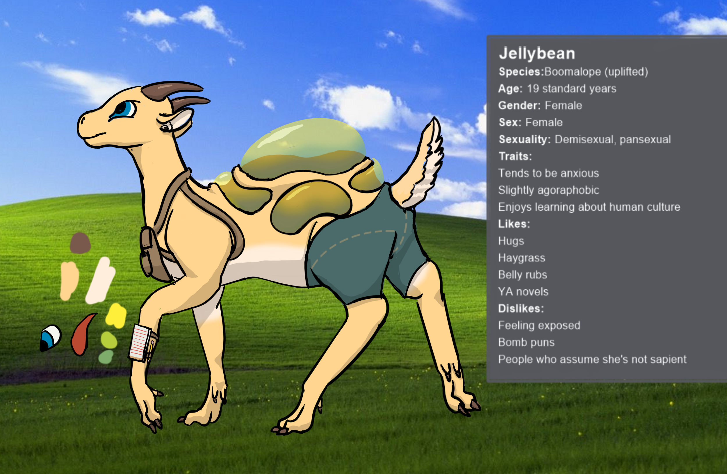 Jellybean Ref Sheet by DSPhony -- Fur Affinity [dot] net