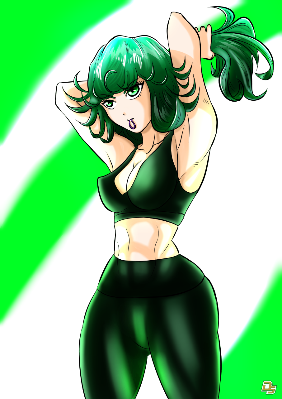 Tatsumaki - One Punch Man by DSSArt -- Fur Affinity [dot] net