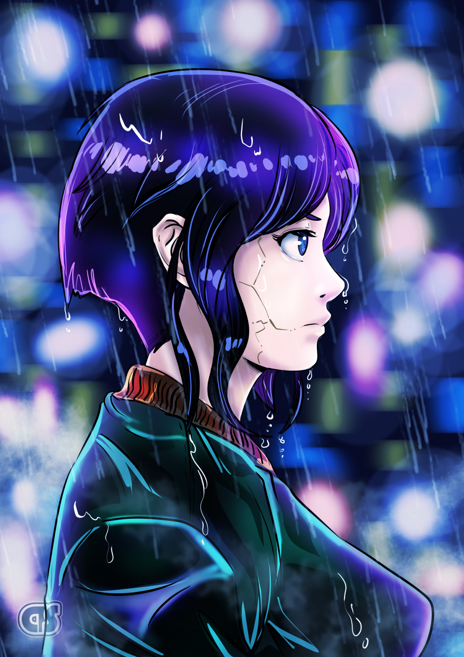 Motoko Kusanagi 草薙素子 攻殻機動隊 By Dssart Fur Affinity Dot Net