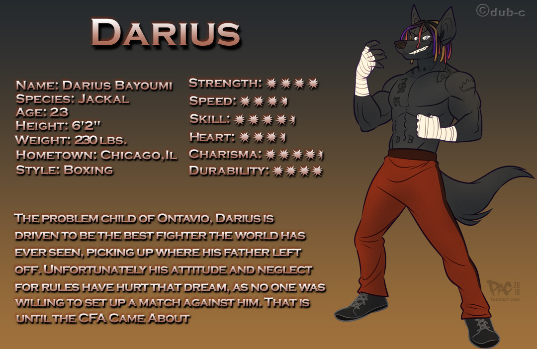 Darius Profile By Dub C Fur Affinity Dot Net