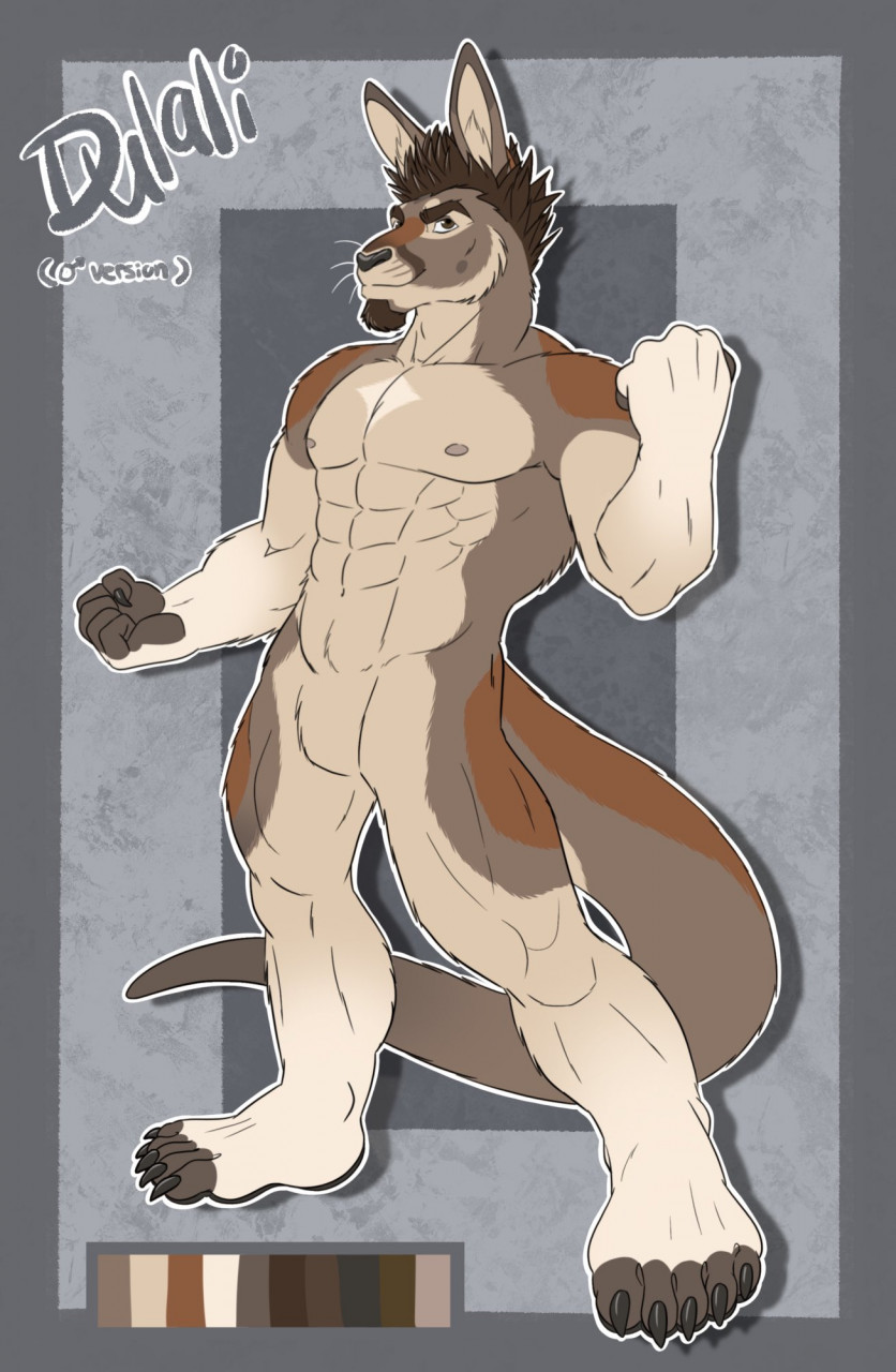 Dulali Fursona [Male, no clothes] by Dulali -- Fur Affinity [dot] net