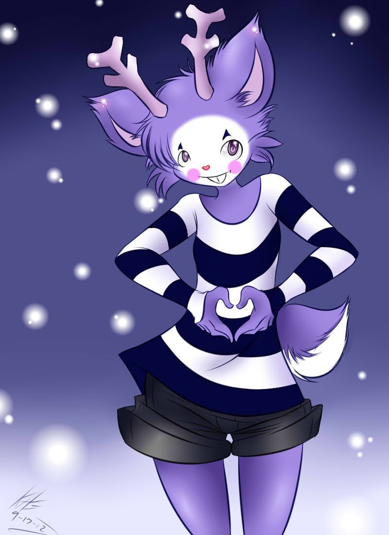 Mime And Dash Pose Fan Art by Axolotl_T_1 -- Fur Affinity [dot] net