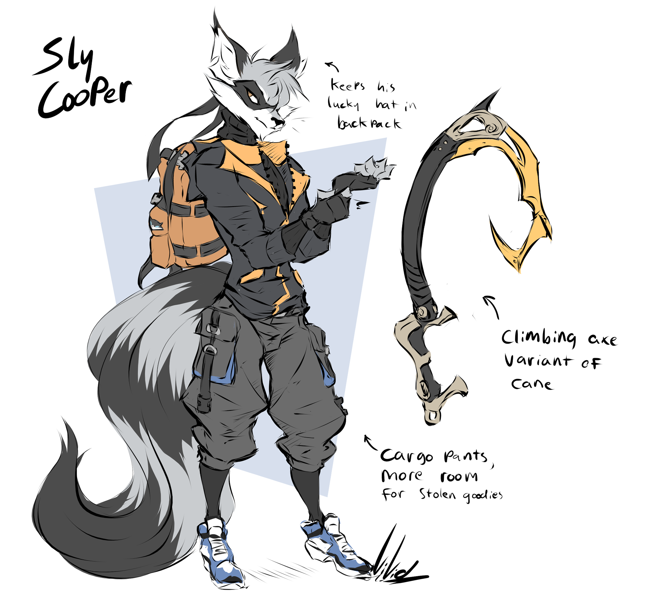 Sly 5: Sly Cooper Fan Art  Character design, Art sketches, Fan art