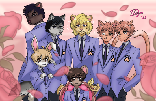 Ouran High School Furry Club by DuskDragyn -- Fur Affinity [dot] net