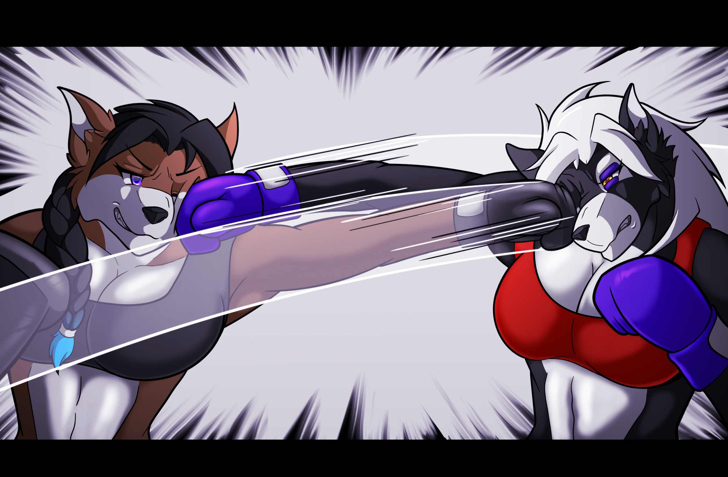 [YCH] CROSS COUNTER- Jasmine vs Nisha