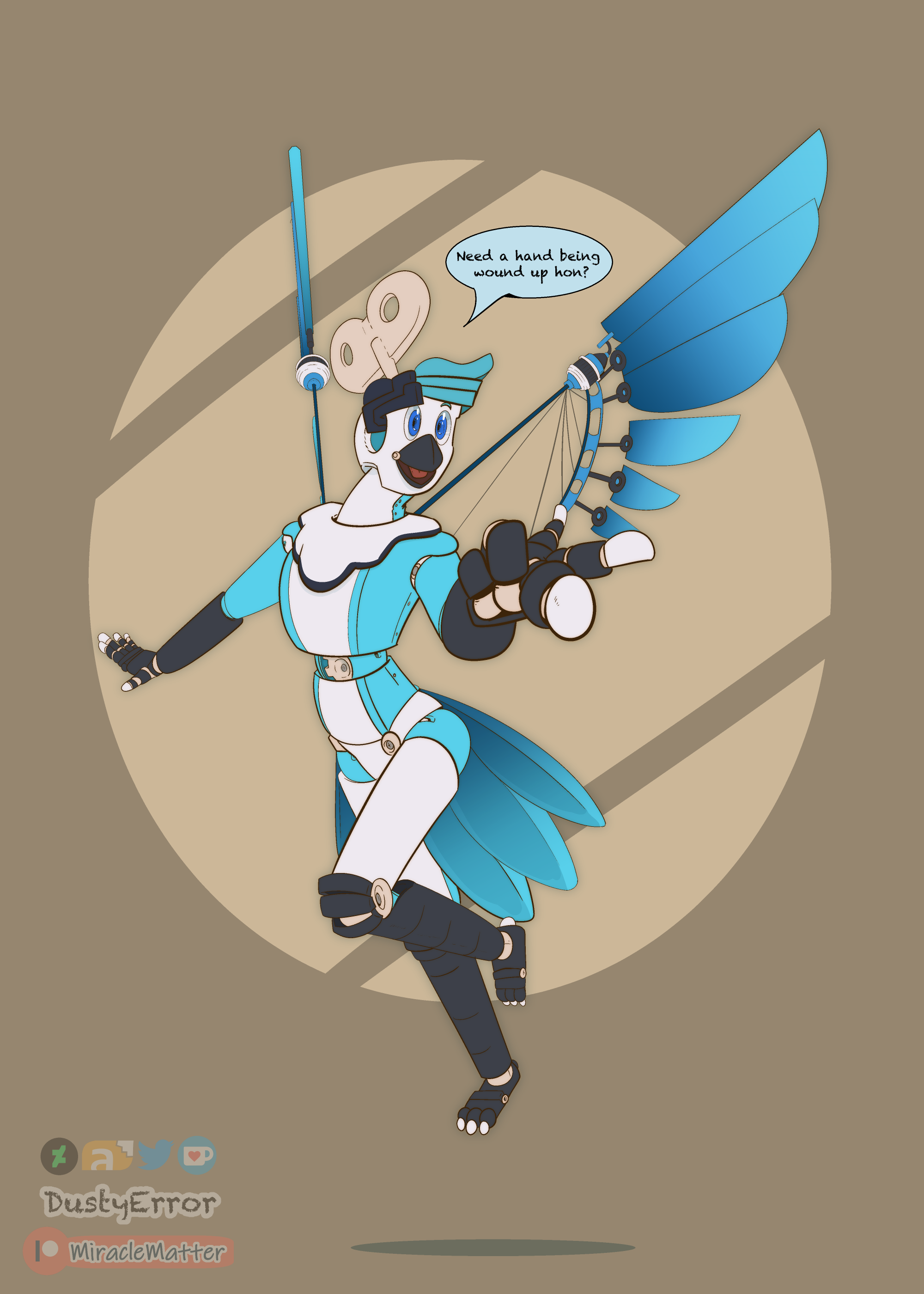 Clockwork Bluejay