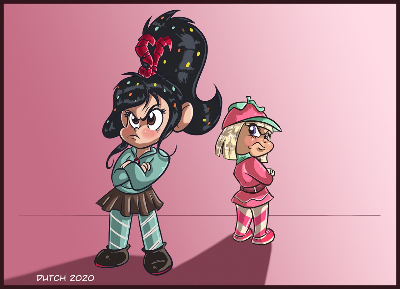 Vanellope x taffyta