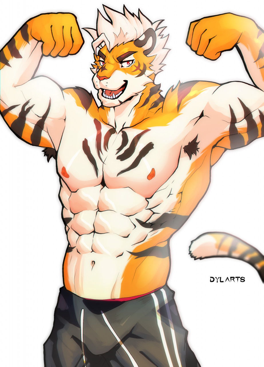 Views. furry. bara. flexing. 