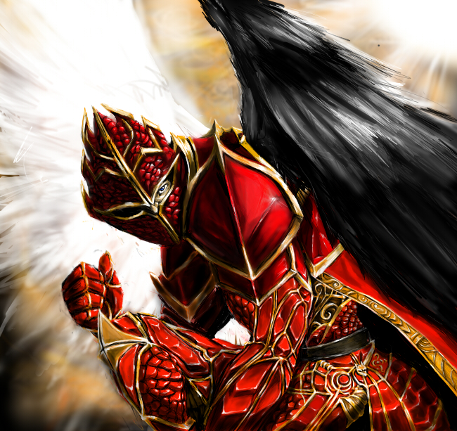 Red Dragon Knight DynaTheCat Fur Affinity net
