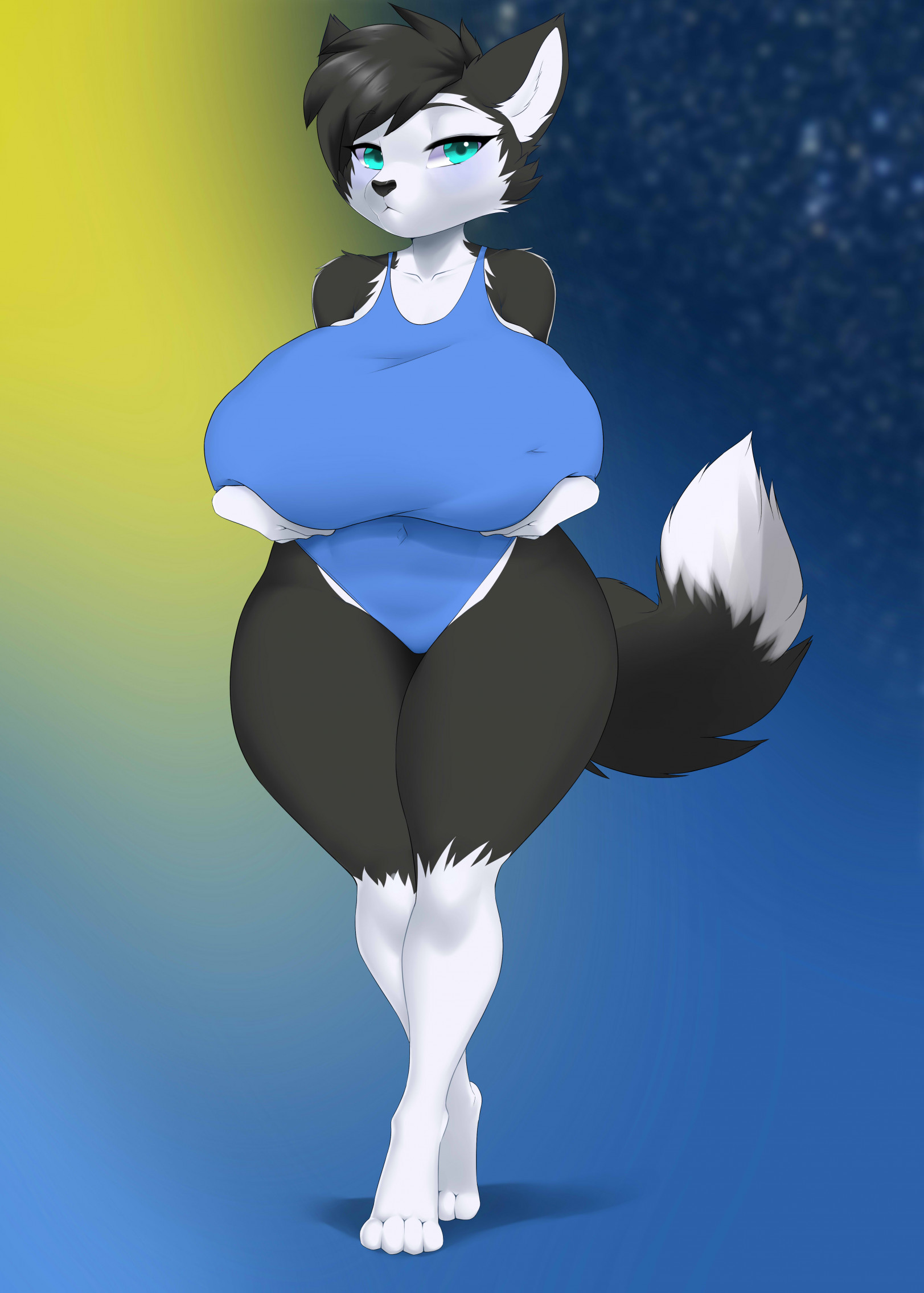 FB gigantic breasts Finish YCH SFW #2 by Dzhali -- Fur Affinity [dot] net