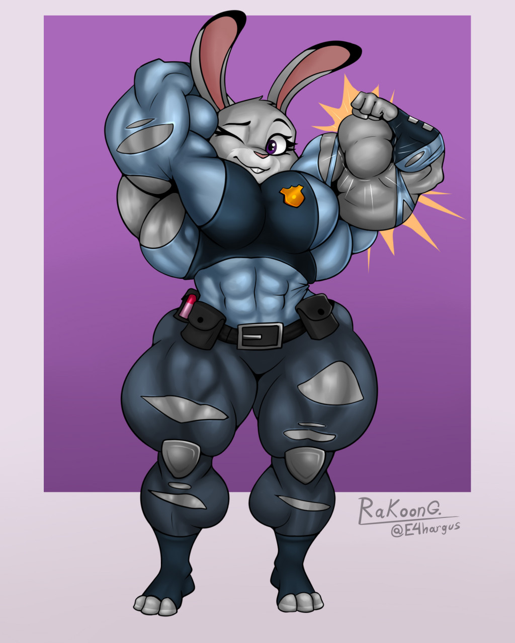 Comm) Judy Hopps by E4Hargus -- Fur Affinity [dot] net