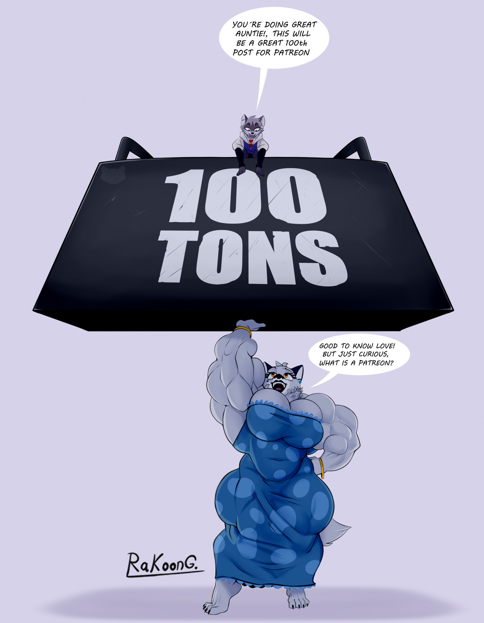 100 posts 100 tons