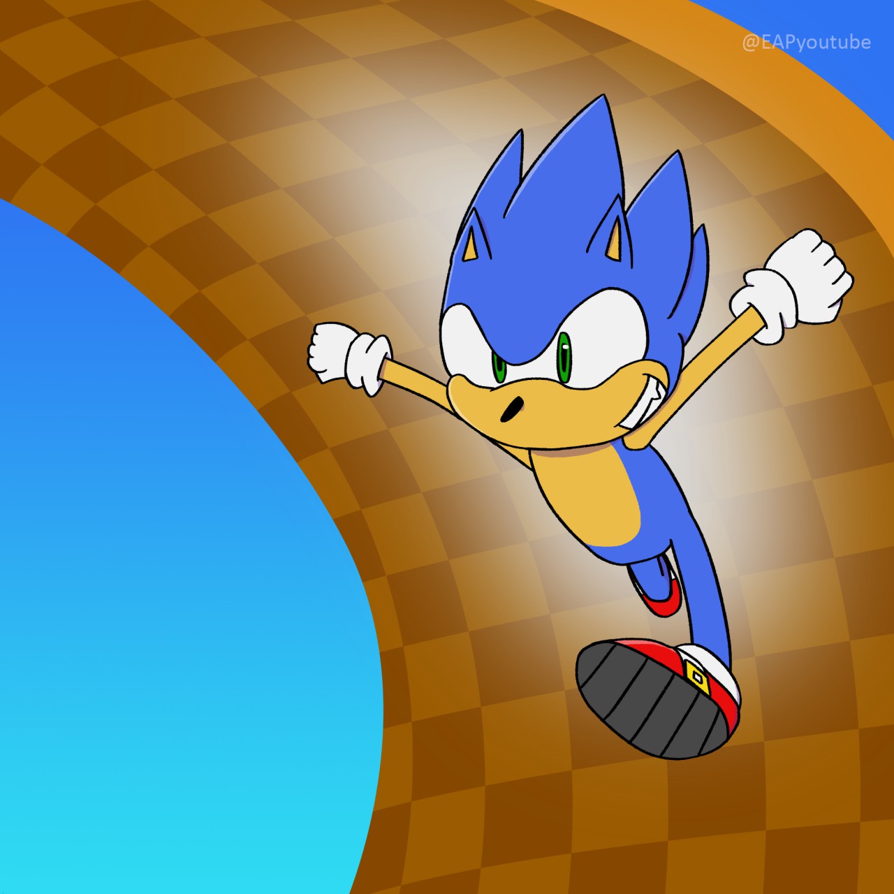 Sonic Halfpipe by EAPyoutube -- Fur Affinity [dot] net