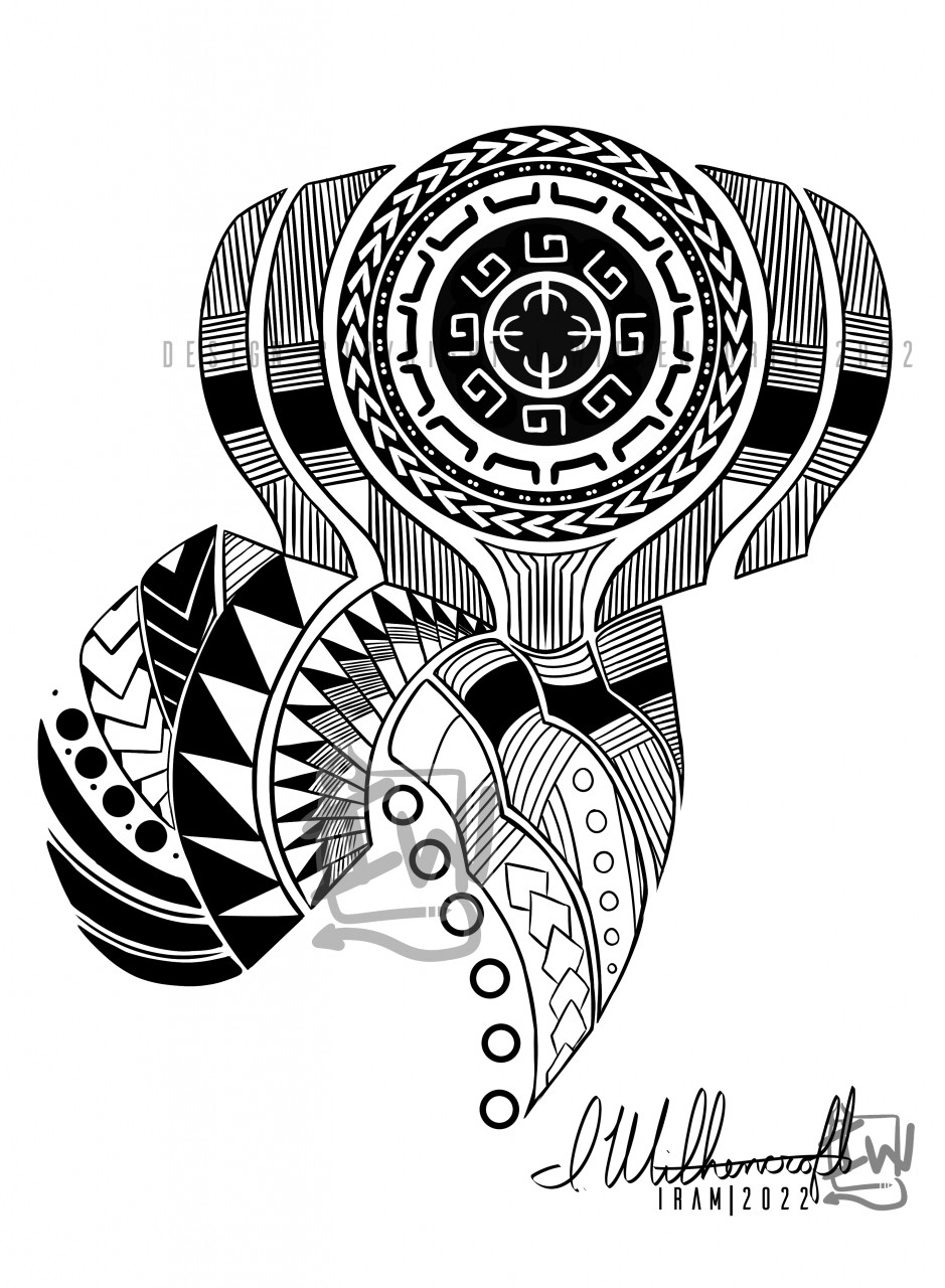 P] Tattoo Design for Jair by Earth_Ookami_Iram -- Fur Affinity [dot] net