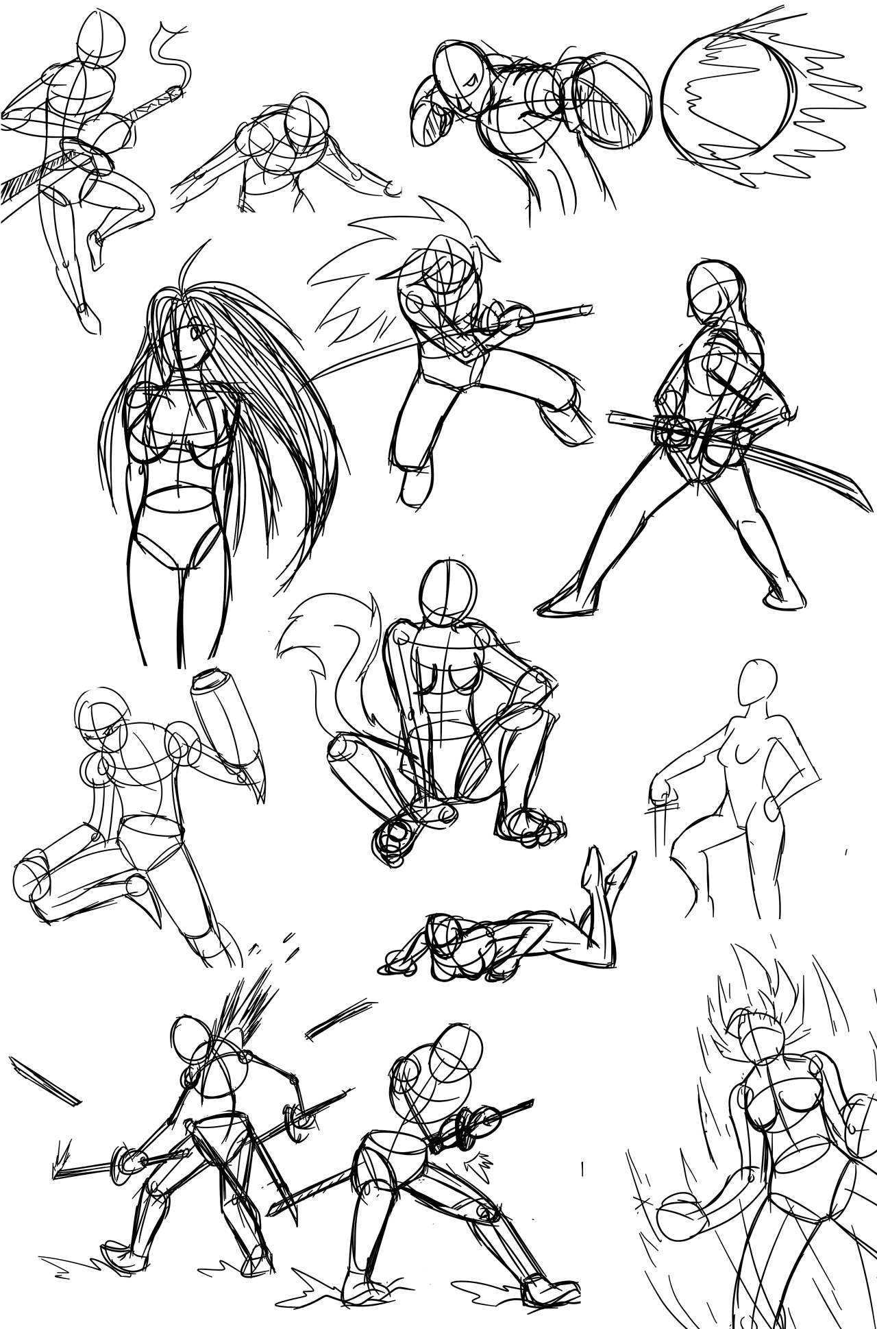 Freelance Illustrator working on anatomy and dynamic poses. Tips critiques?  : r/learnart