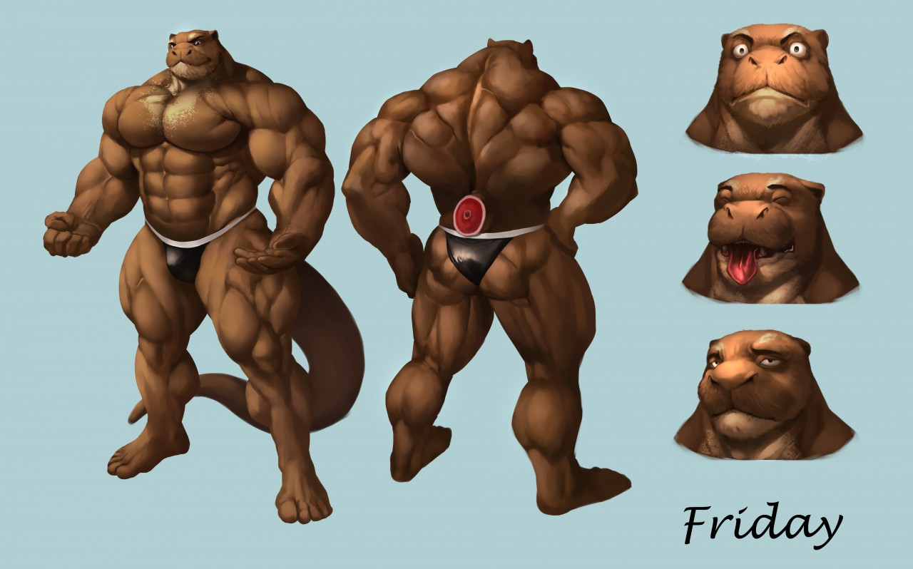 Friday's Reference sheet by Echin -- Fur Affinity [dot] net
