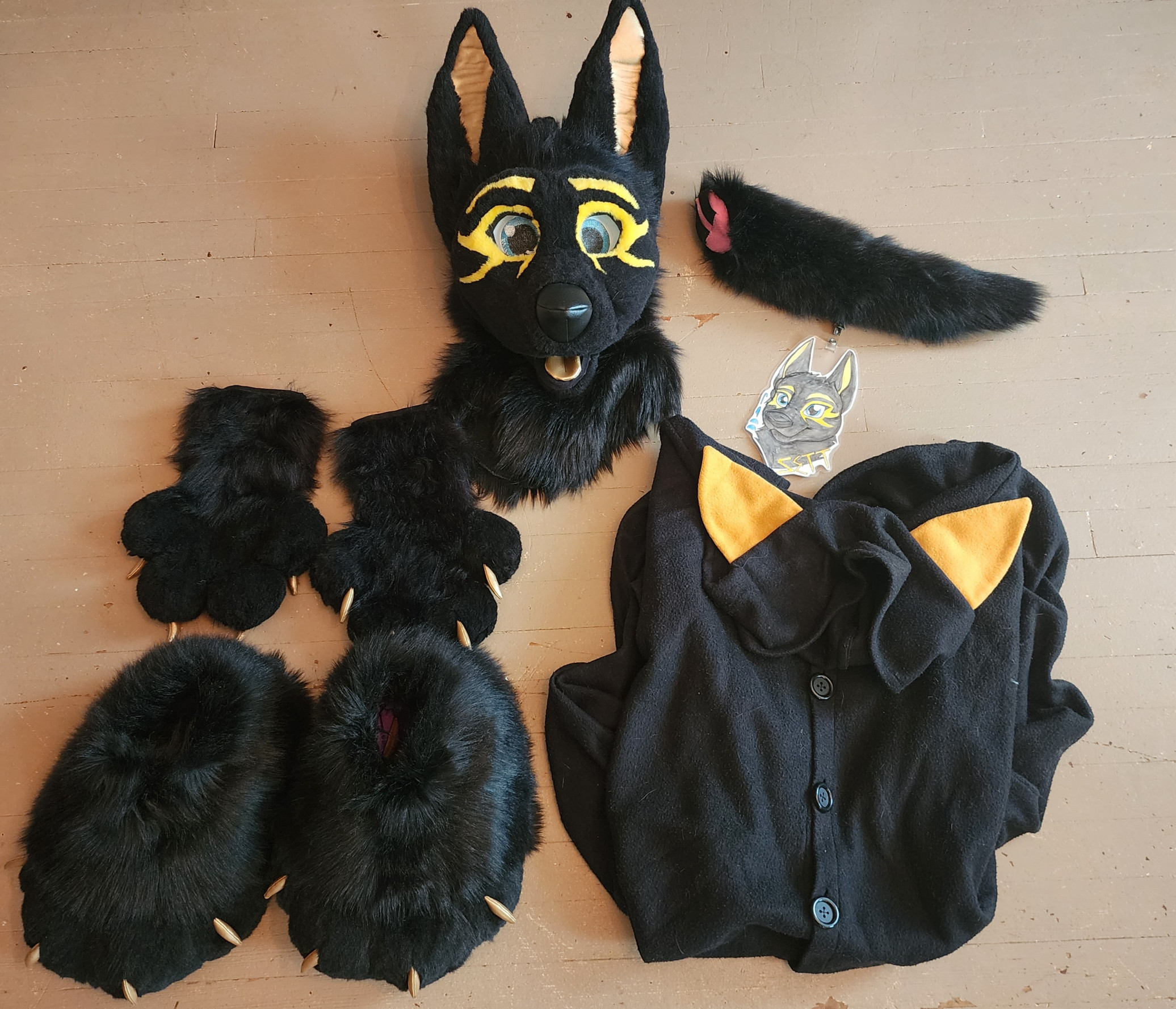 🖤💛SALE REMINDER💛🖤 Fursuit Partial + Kigu