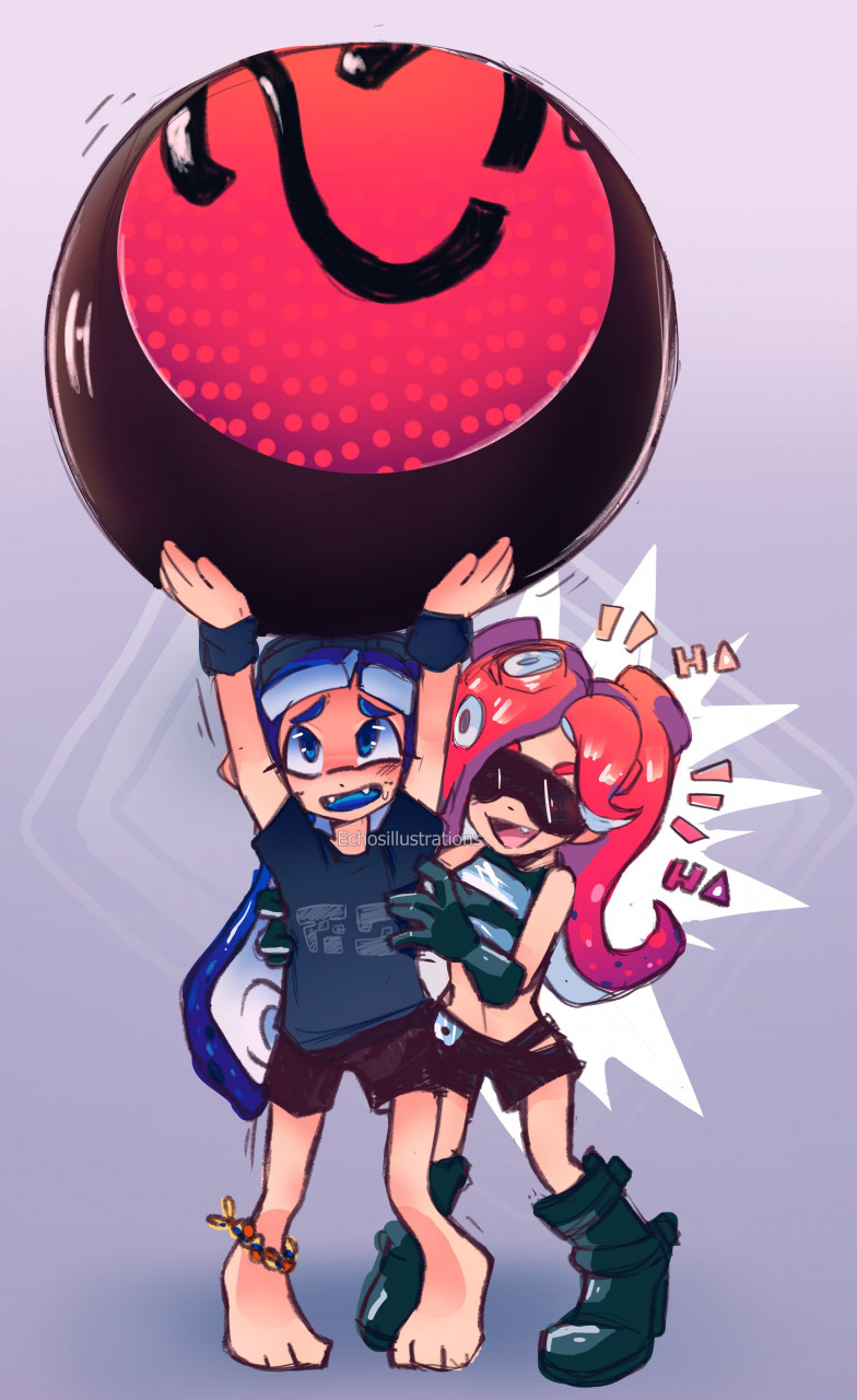 Splatoon tickle