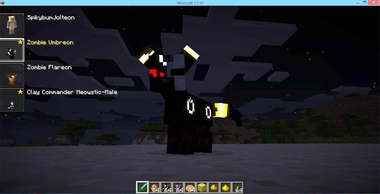 Minecraft Zombie Umbreon With Morph Mod Test By Eclipsis Fur Affinity Dot Net
