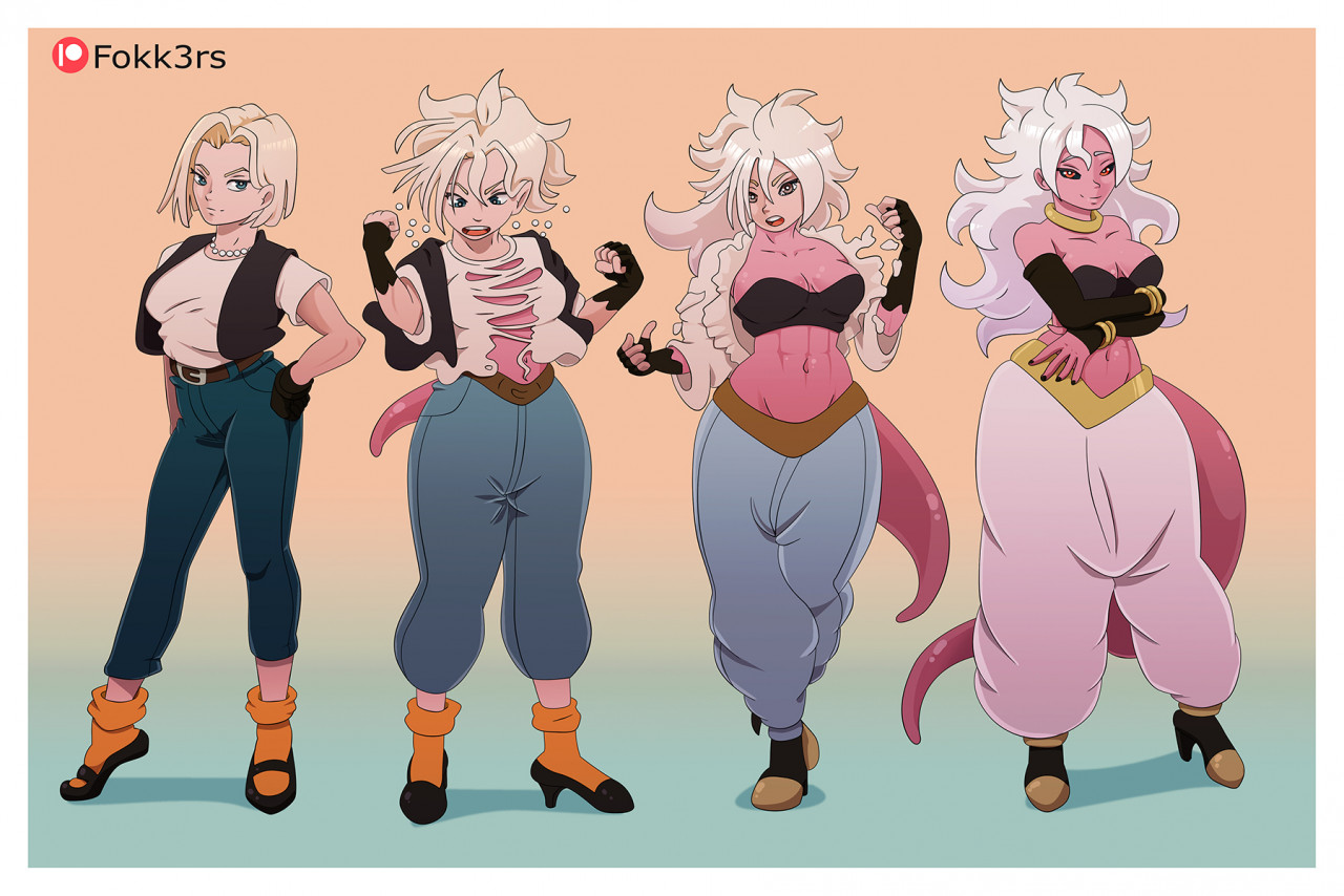 Android 18 Upgrade To 21 by ed-fokk3r -- Fur Affinity [dot] net