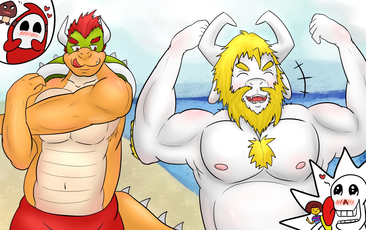 Asgore x bowser