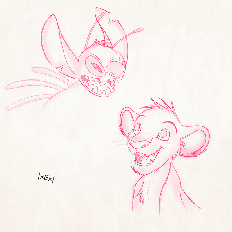 Timon and Pumba Drawing by Richie Tatum - Pixels