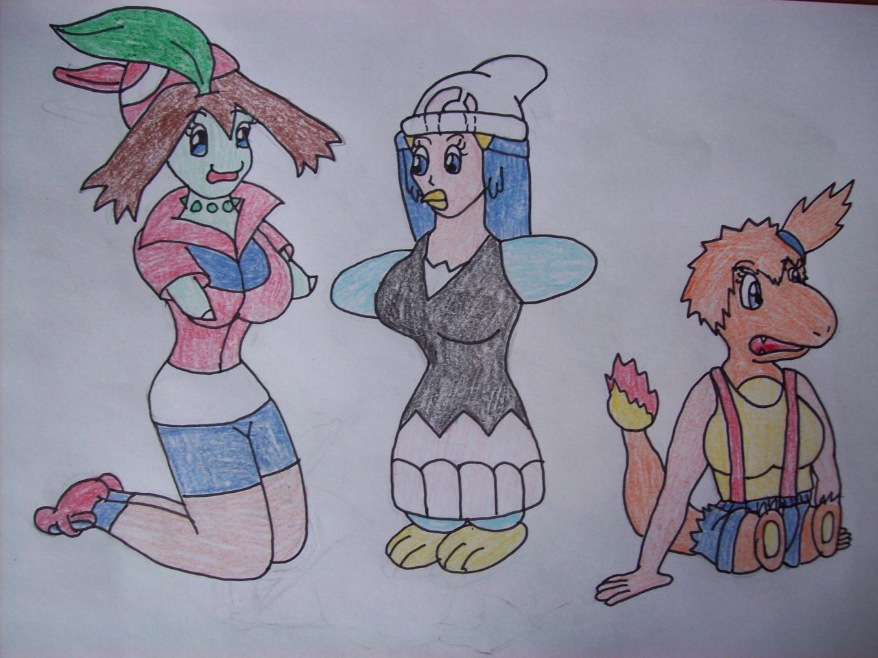 Who are Misty, May, and Dawn in Pokemon and why are they important