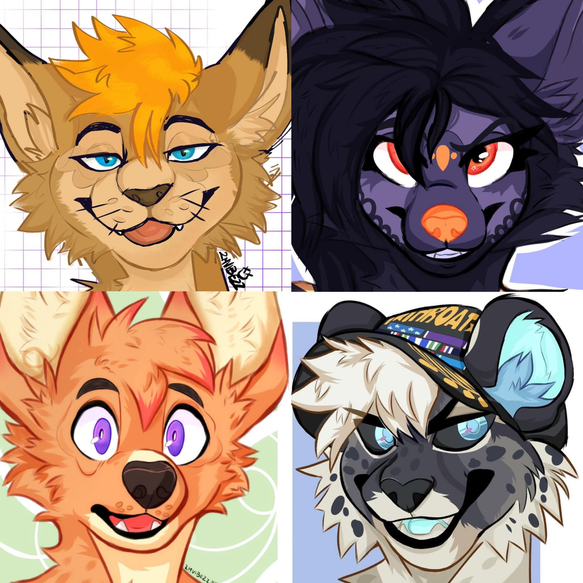 emergency sketch headshot commission open!! by Edvigethecat -- Fur ...