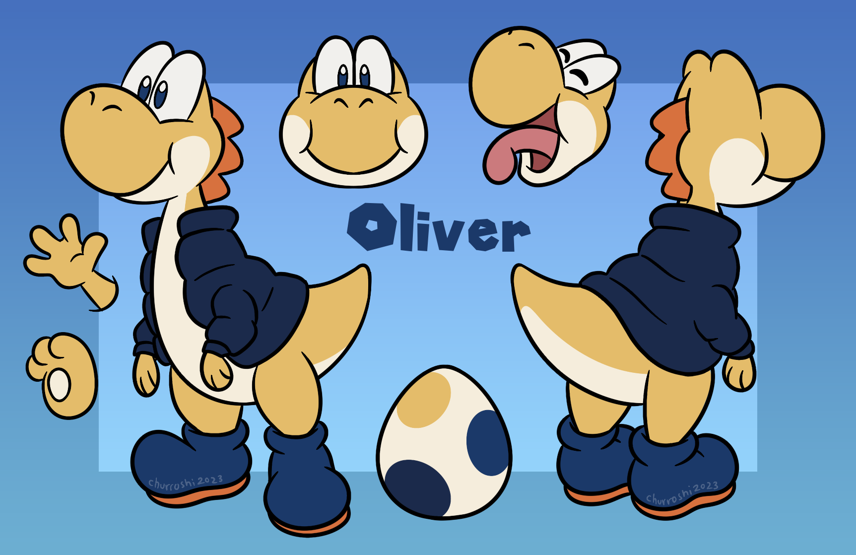 [COM] Oliver Yoshi - Reference Sheet