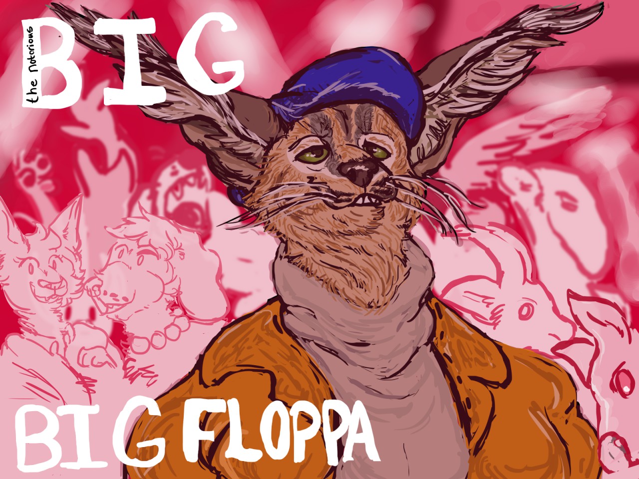 the biggest floppa (gif) by nyahnaysh -- Fur Affinity [dot] net