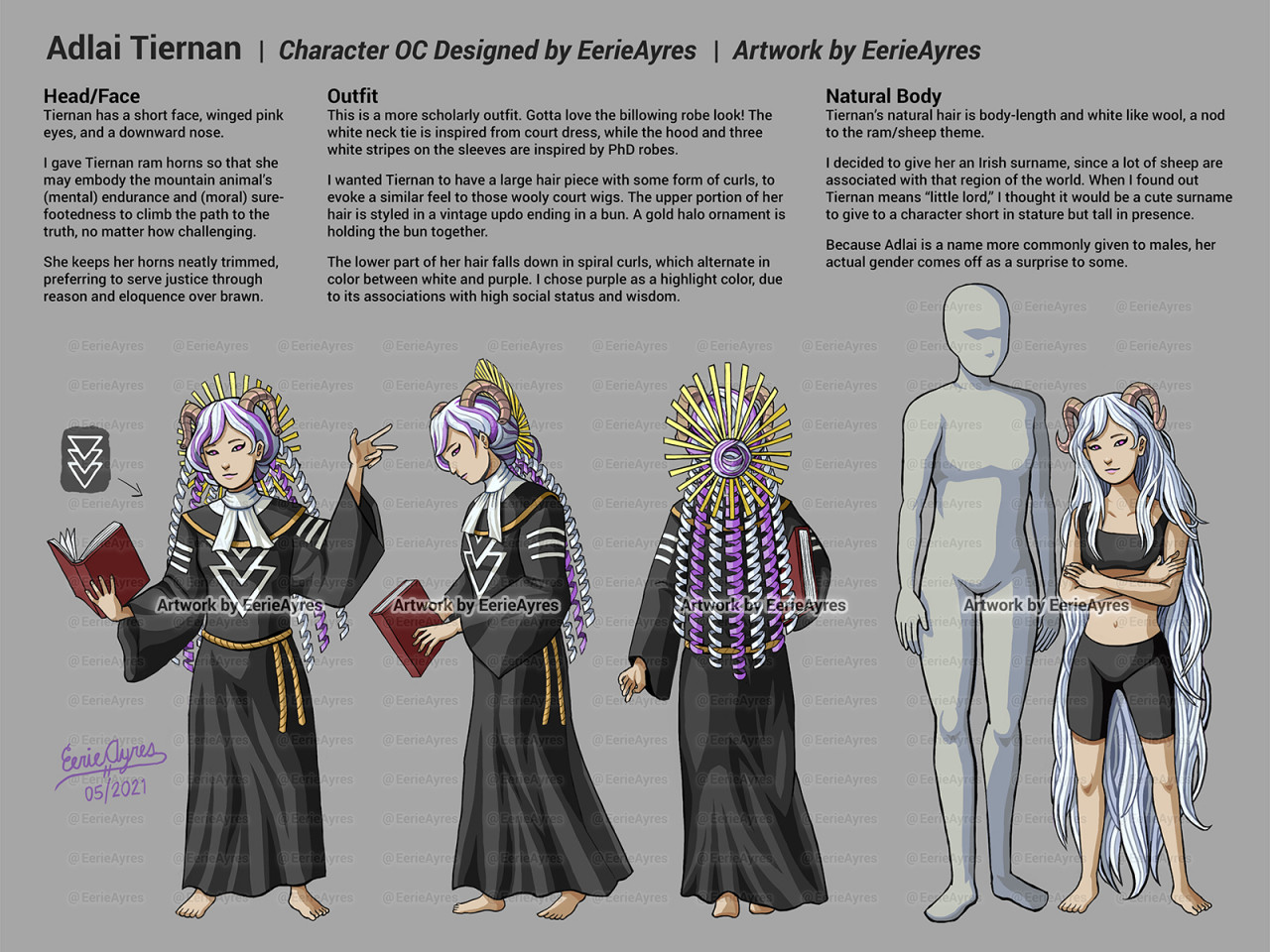 Oc Character Sheet Adlai Tiernan By Eerieayres Fur Affinity Dot Net