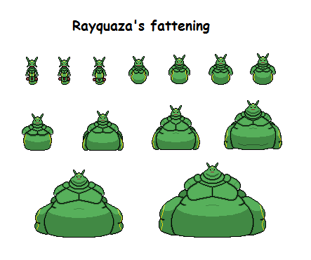 Rayquaza sprites gallery